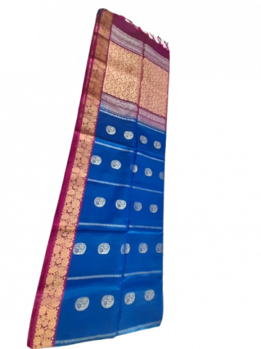 SOFT SILK SAREE WITH BLOUSE